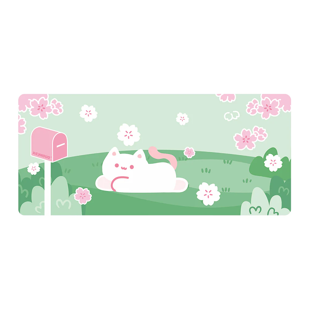 YUNZII Sakura Kitty KSA Profile Keycap Set - Image 8