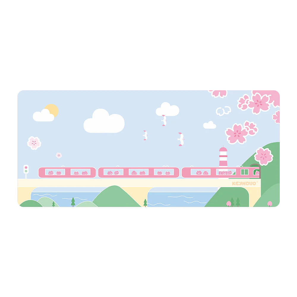YUNZII Sakura Kitty KSA Profile Keycap Set - Image 9
