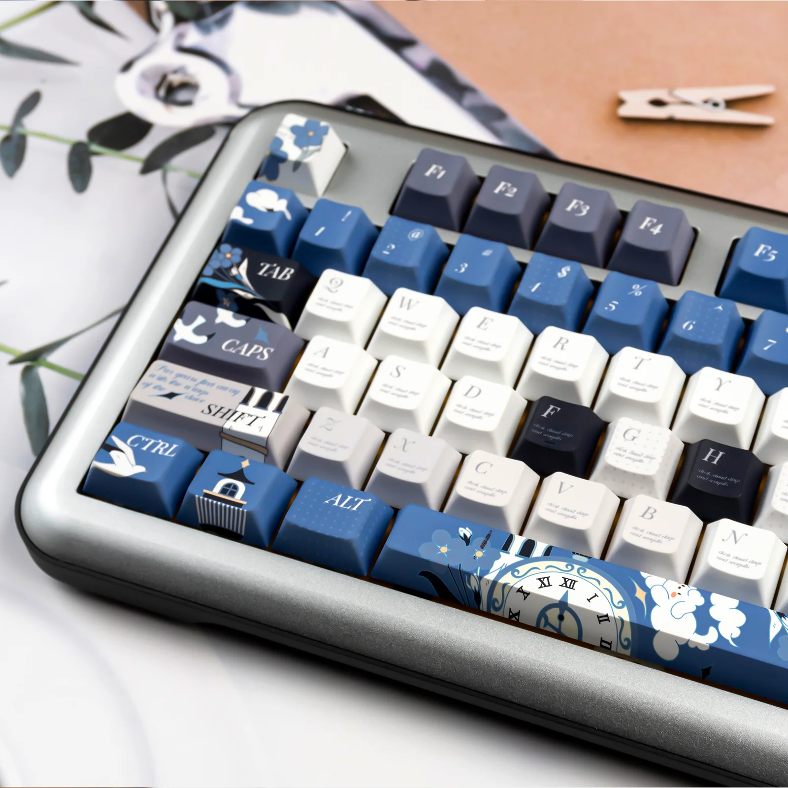 YUNZII Seagull Cherry Profile Keycap Set - Image 3