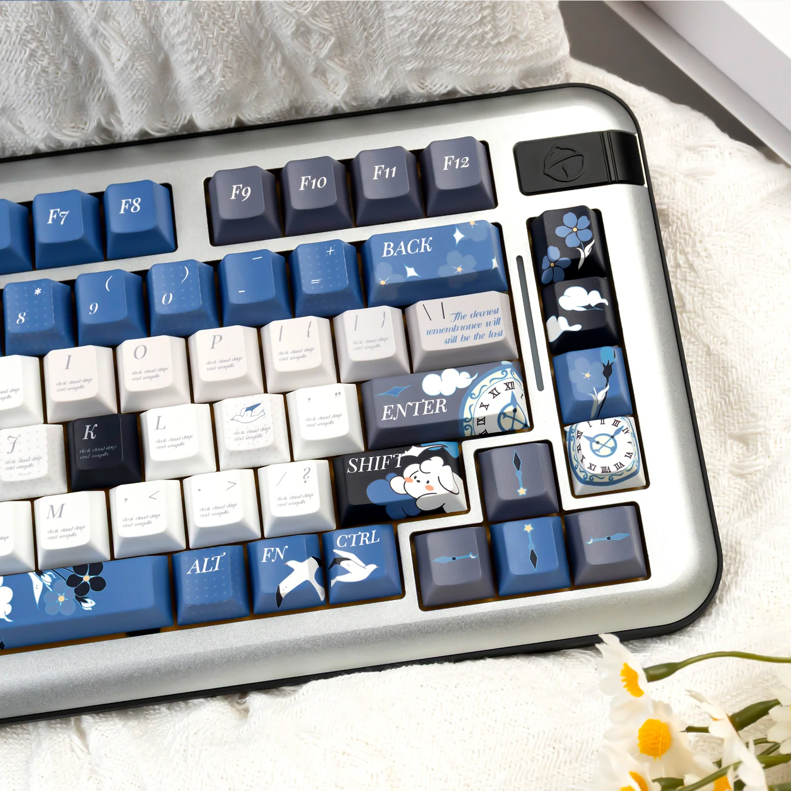 YUNZII Seagull Cherry Profile Keycap Set - Image 5
