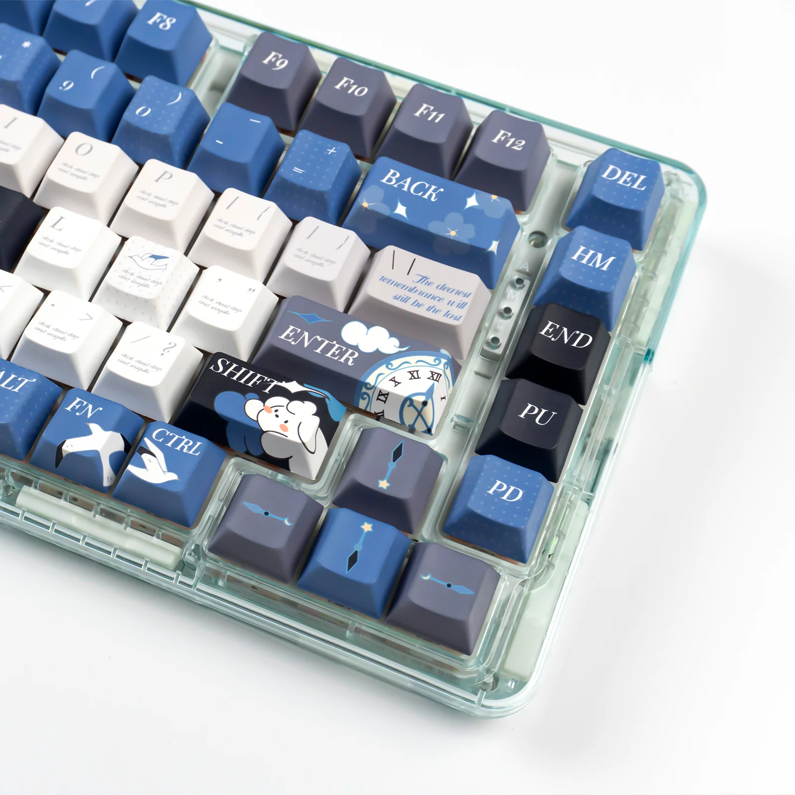 YUNZII Seagull Cherry Profile Keycap Set - Image 7