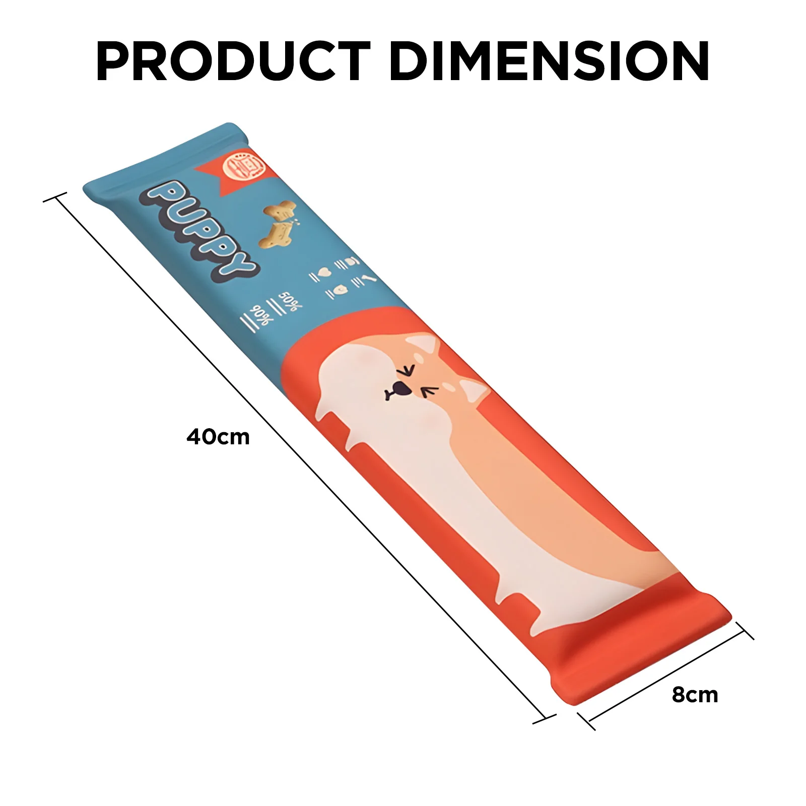 YUNZII Shiba Inu Desk Mat Palm Rest - Image 3