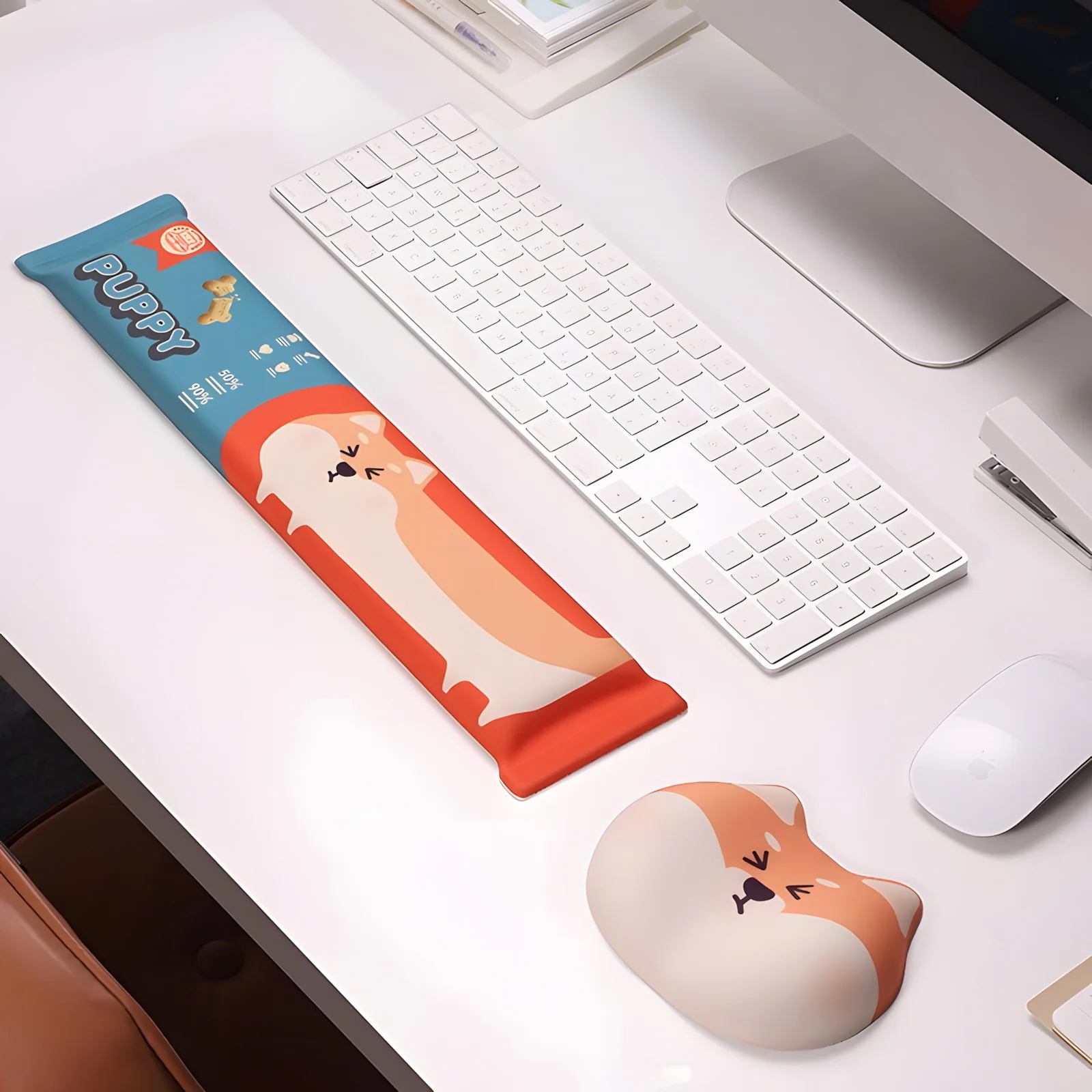 YUNZII Shiba Inu Desk Mat Palm Rest - Image 9