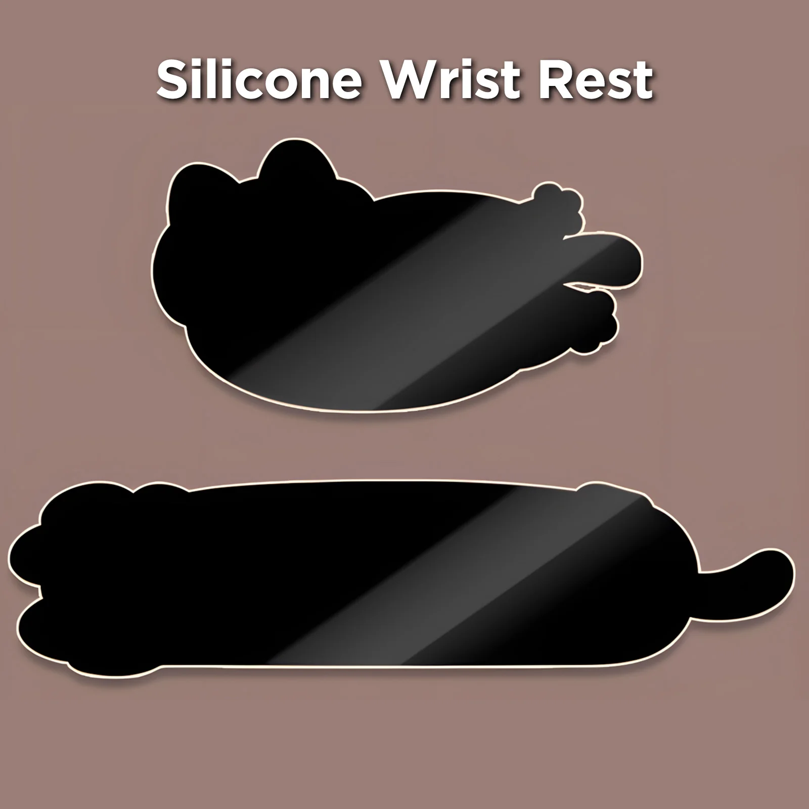 YUNZII Siamese Desk Mat Palm Rest Mouse Pad - Image 8