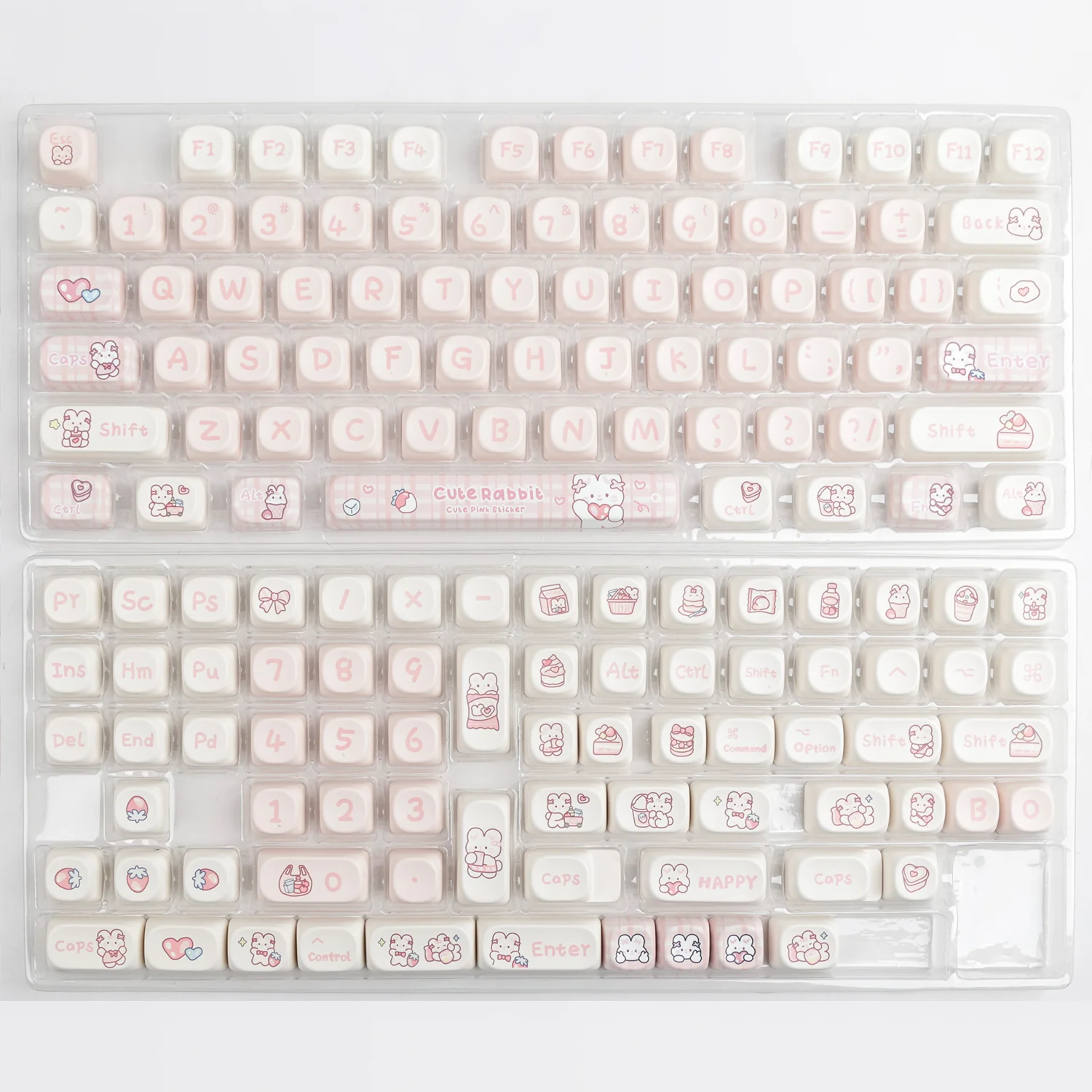 YUNZII Snacks Bunny Keycap Set - Image 9
