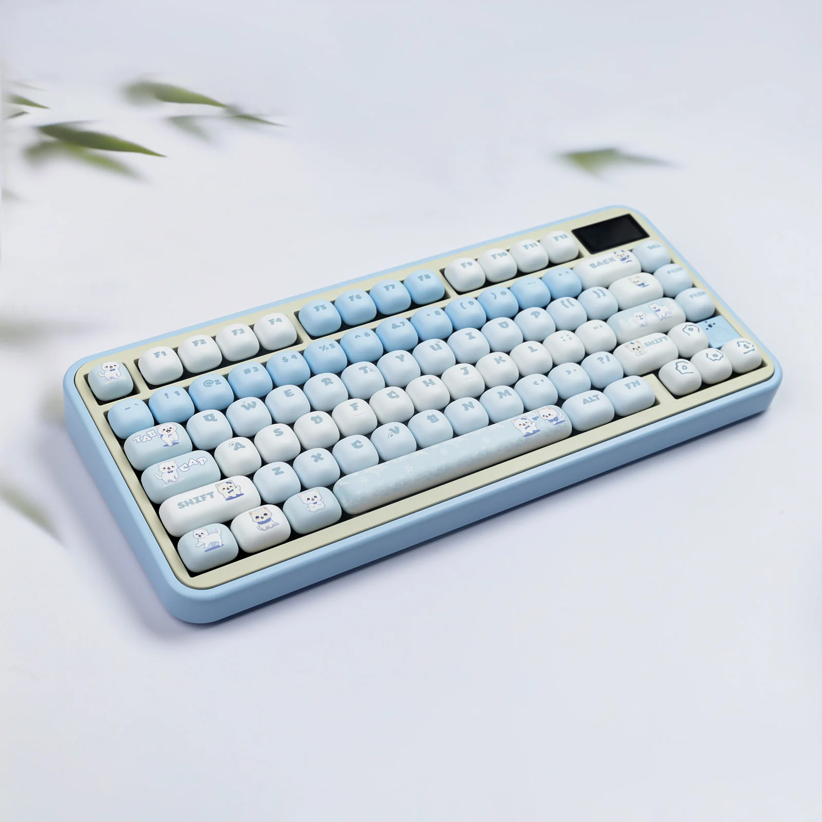 YUNZII Snow Kitty MOG Profile Keycap Set - Image 4