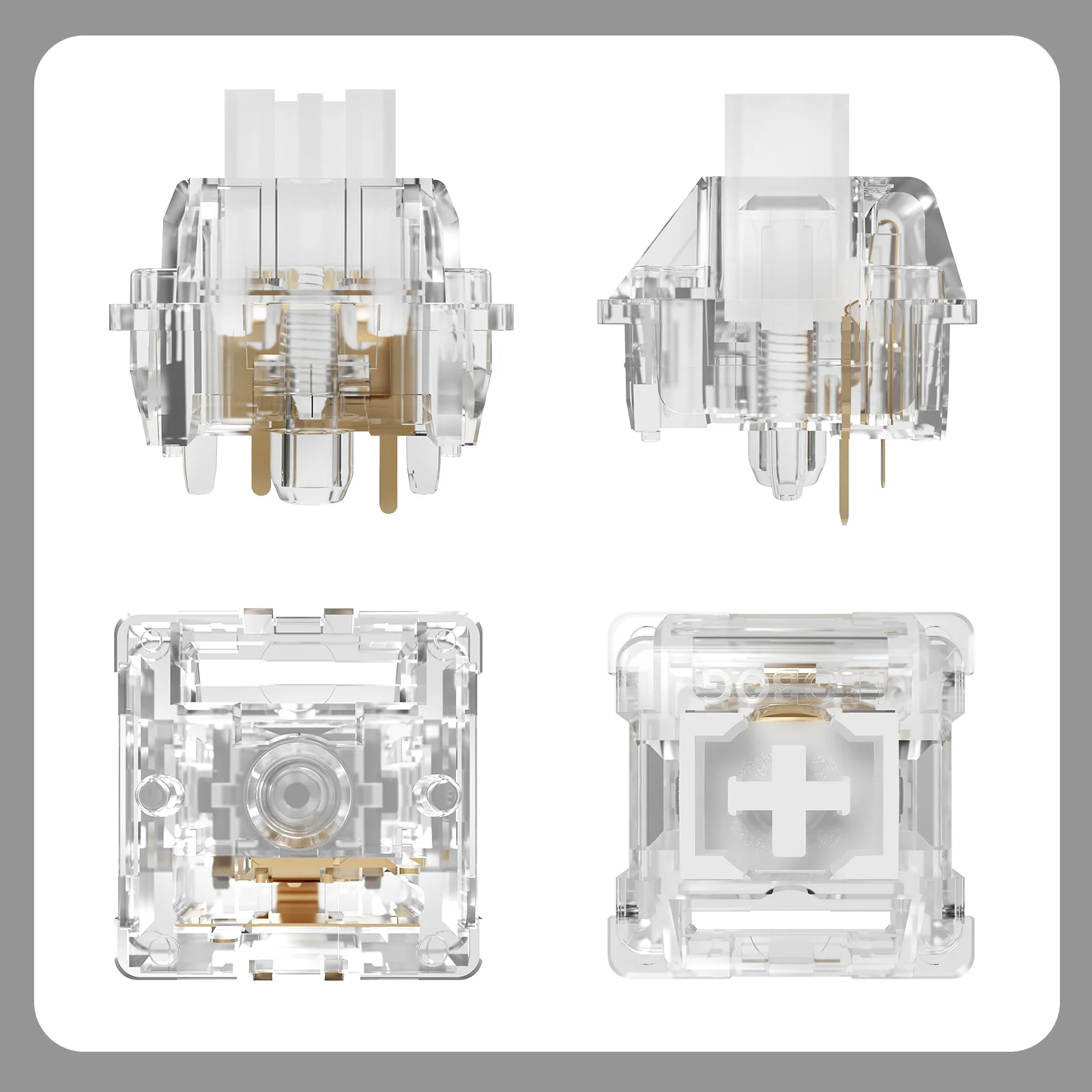 YUNZII Snow Linear 5-Pin Mechanical Switch - Image 6