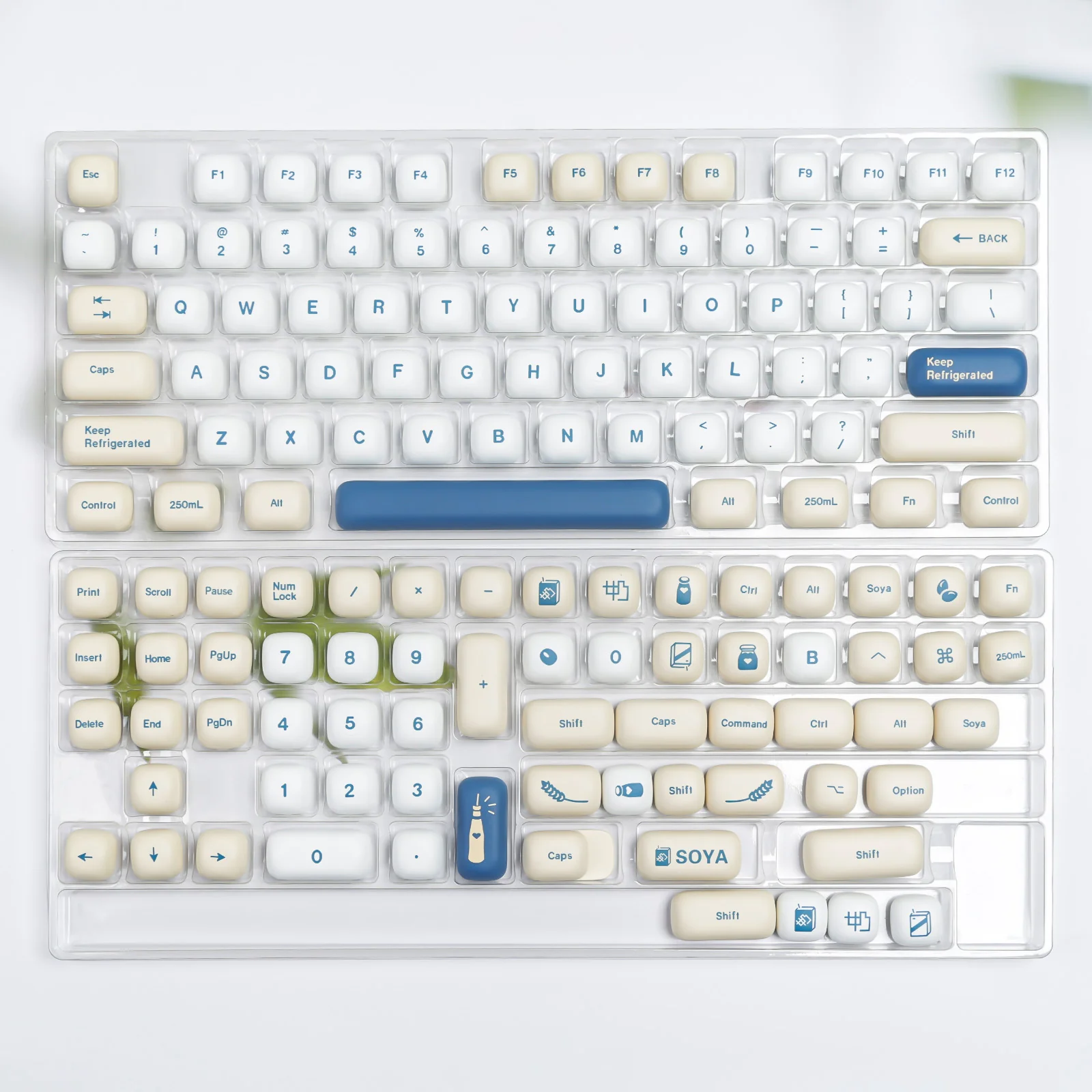 YUNZII Soymilk MOG Profile Keycap Set - Image 11