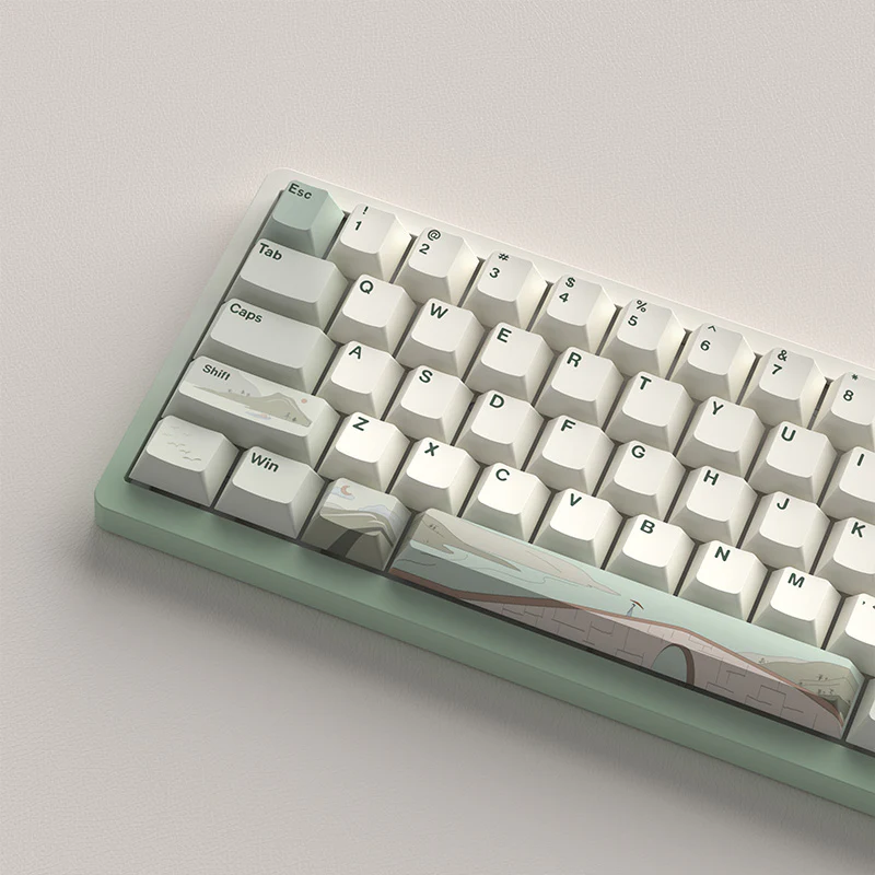 YUNZII Spring Tea Cherry Profile Keycap Set - Image 6