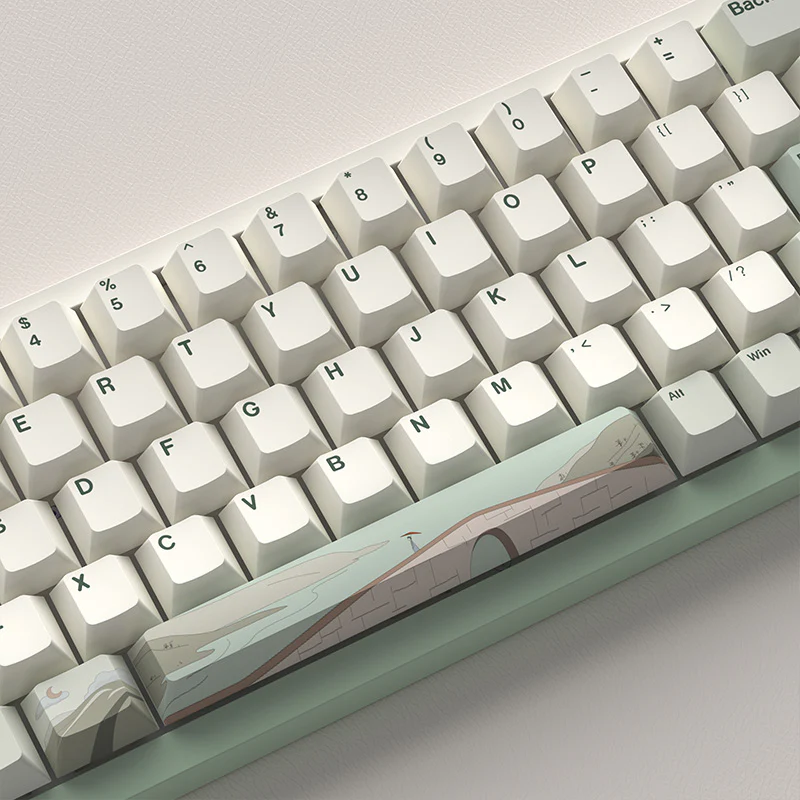 YUNZII Spring Tea Cherry Profile Keycap Set - Image 7