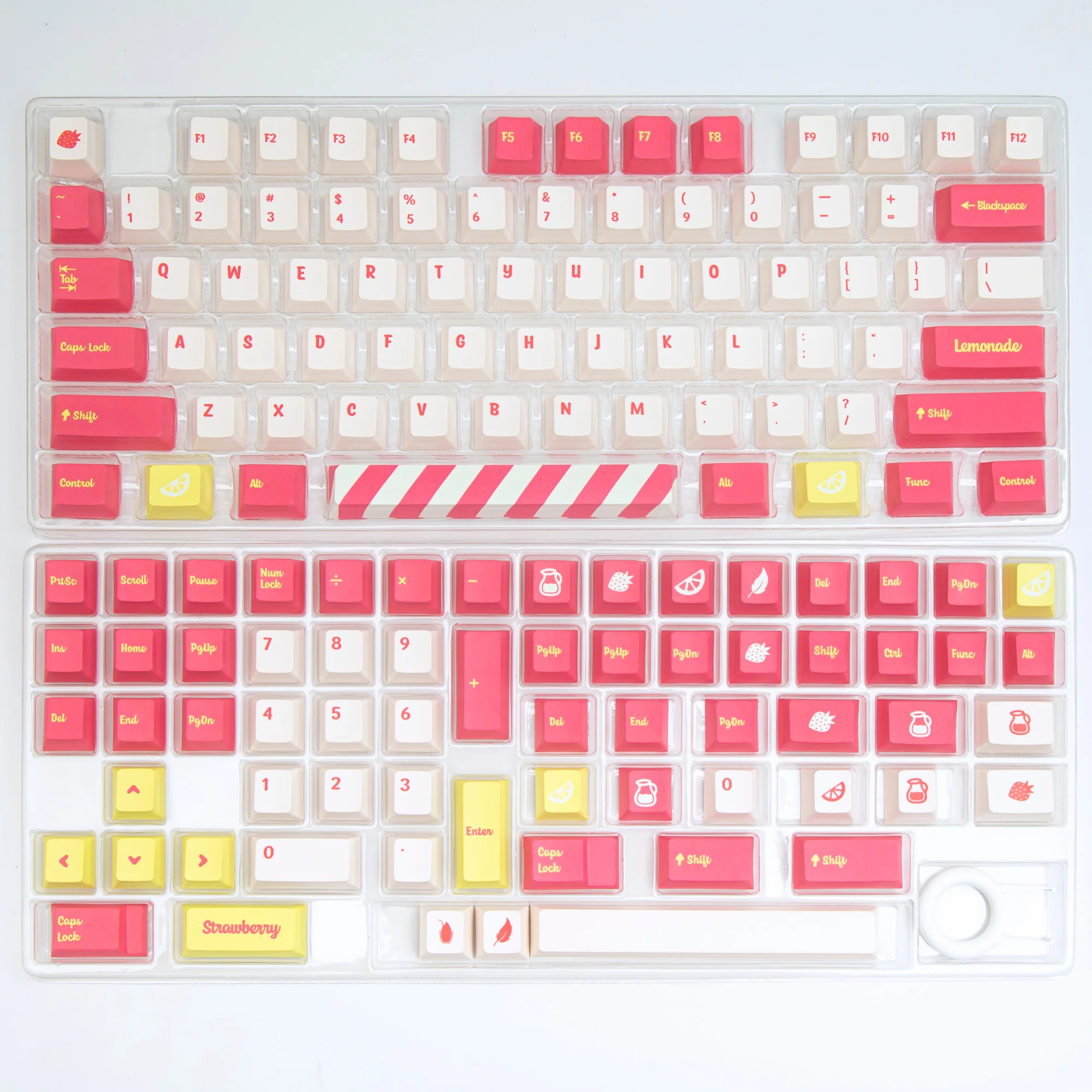 YUNZII Strawberry-Lemon Keycap Set - Image 10
