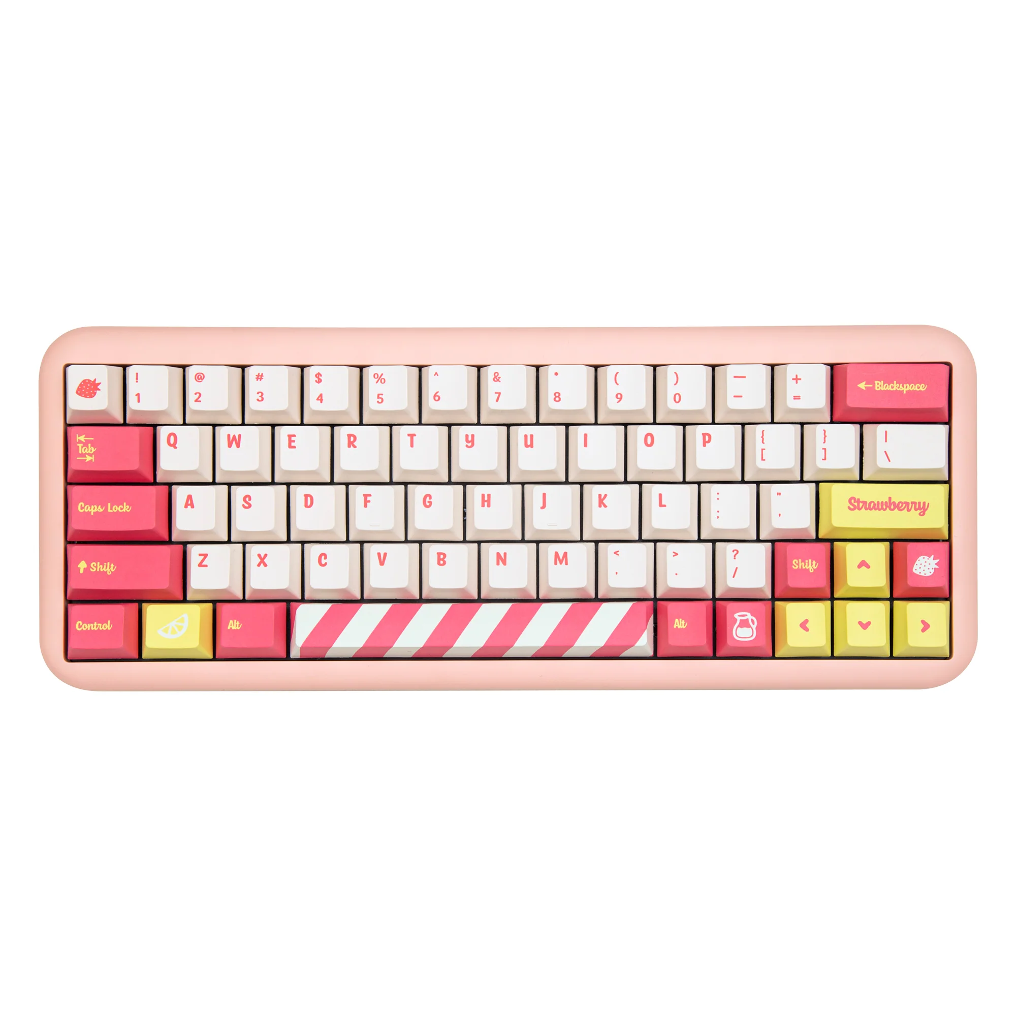 YUNZII Strawberry-Lemon Keycap Set - Image 6