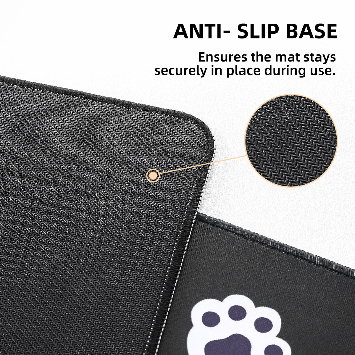 YUNZII Sweet Cat Mouse Mat Desk Pad - Image 4