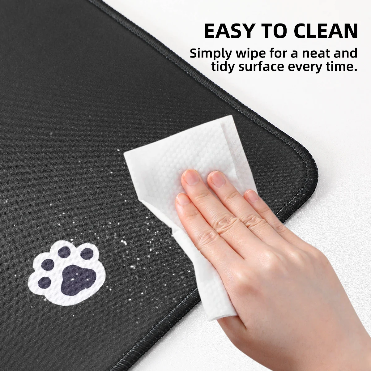 YUNZII Sweet Cat Mouse Mat Desk Pad - Image 5