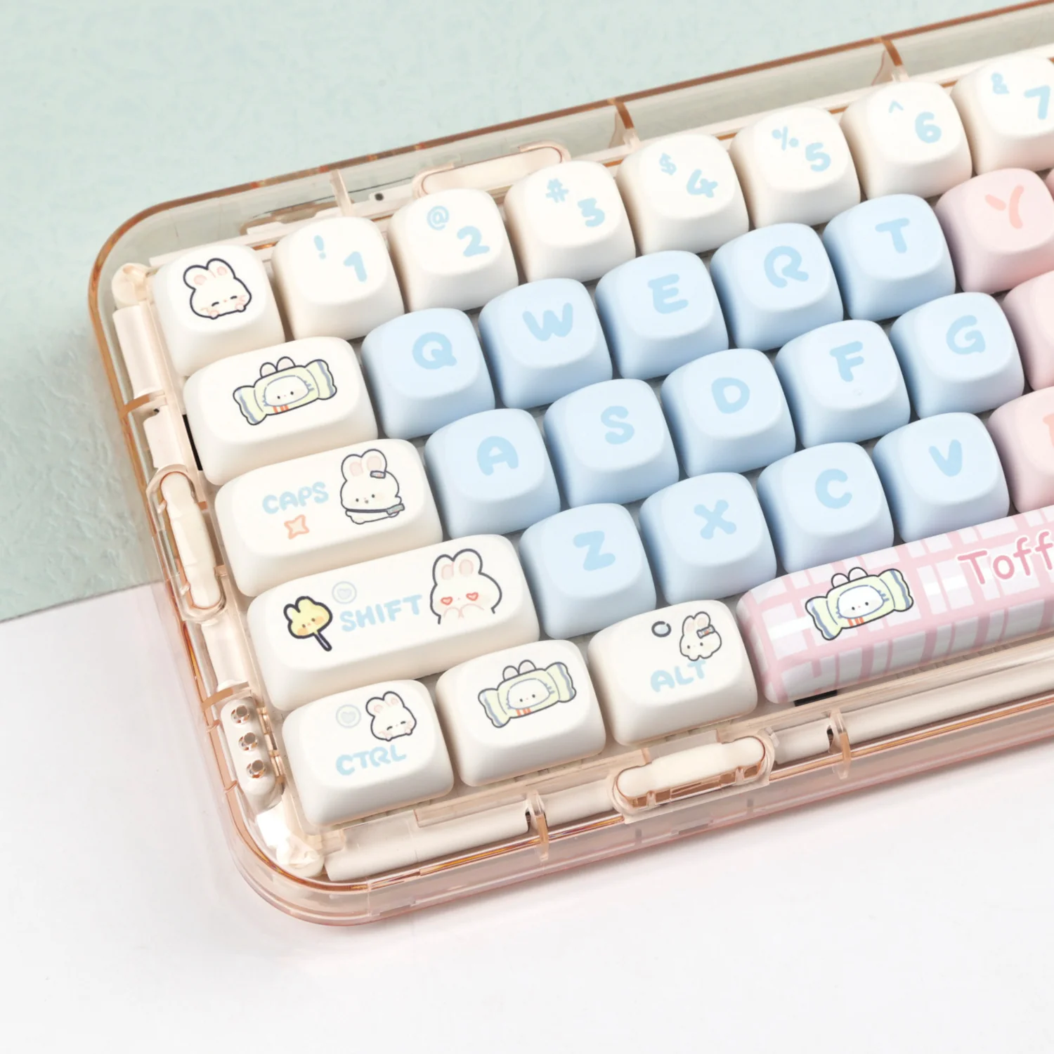 YUNZII Toffee Bunny Keycap Set - Image 3