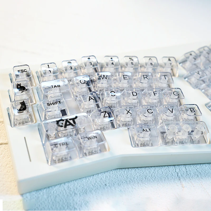 YUNZII Transparent MDA Profile Keycap Set - Image 3
