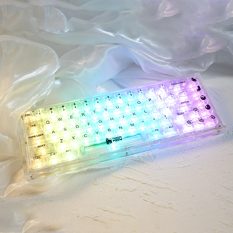 YUNZII Transparent MDA Profile Keycap Set - Image 4