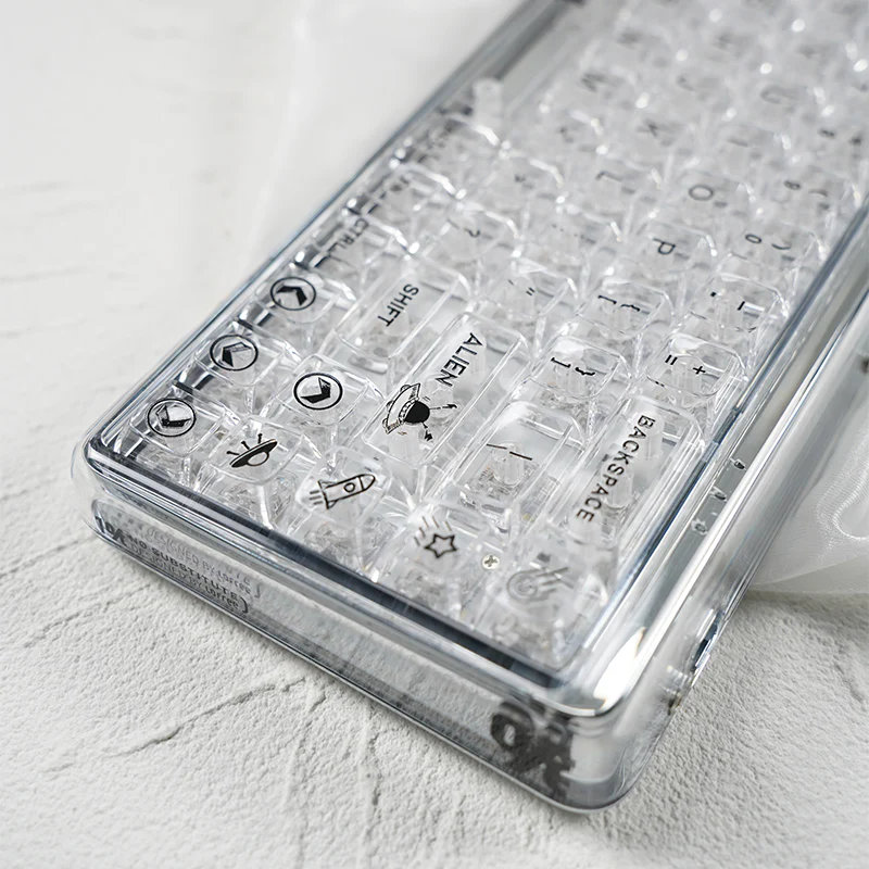 YUNZII Transparent MDA Profile Keycap Set - Image 7