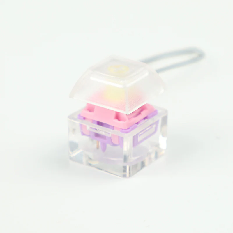 YUNZII Transparent Acrylic Switch Tester Key Chain - Image 6