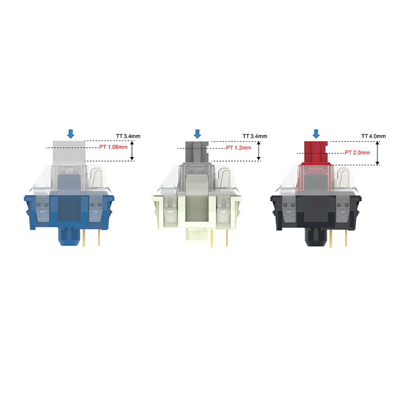 TTC Speed Silver Switch(10pcs) - Image 3