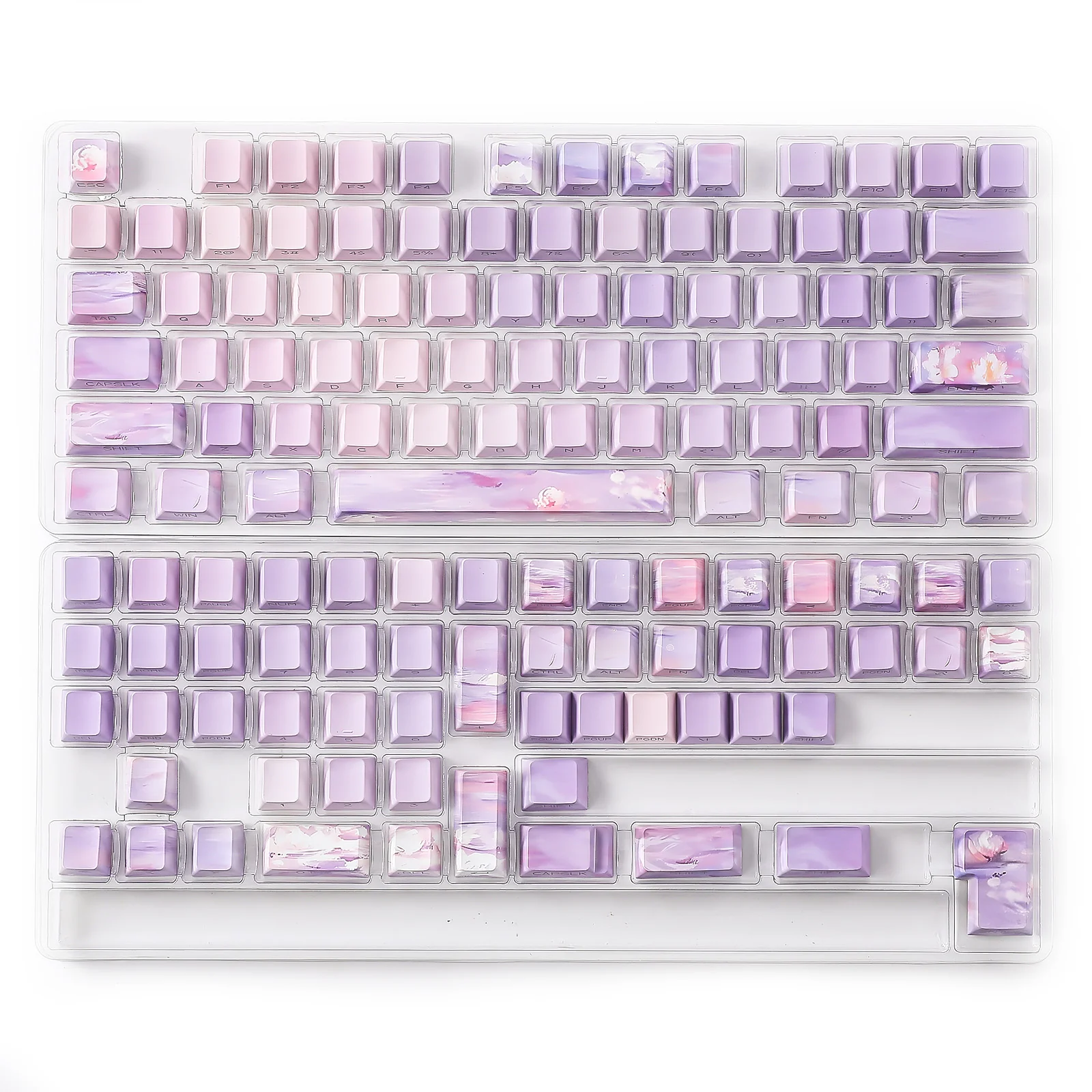 YUNZII Water Lily Cherry Profile Keycap Set - Image 12