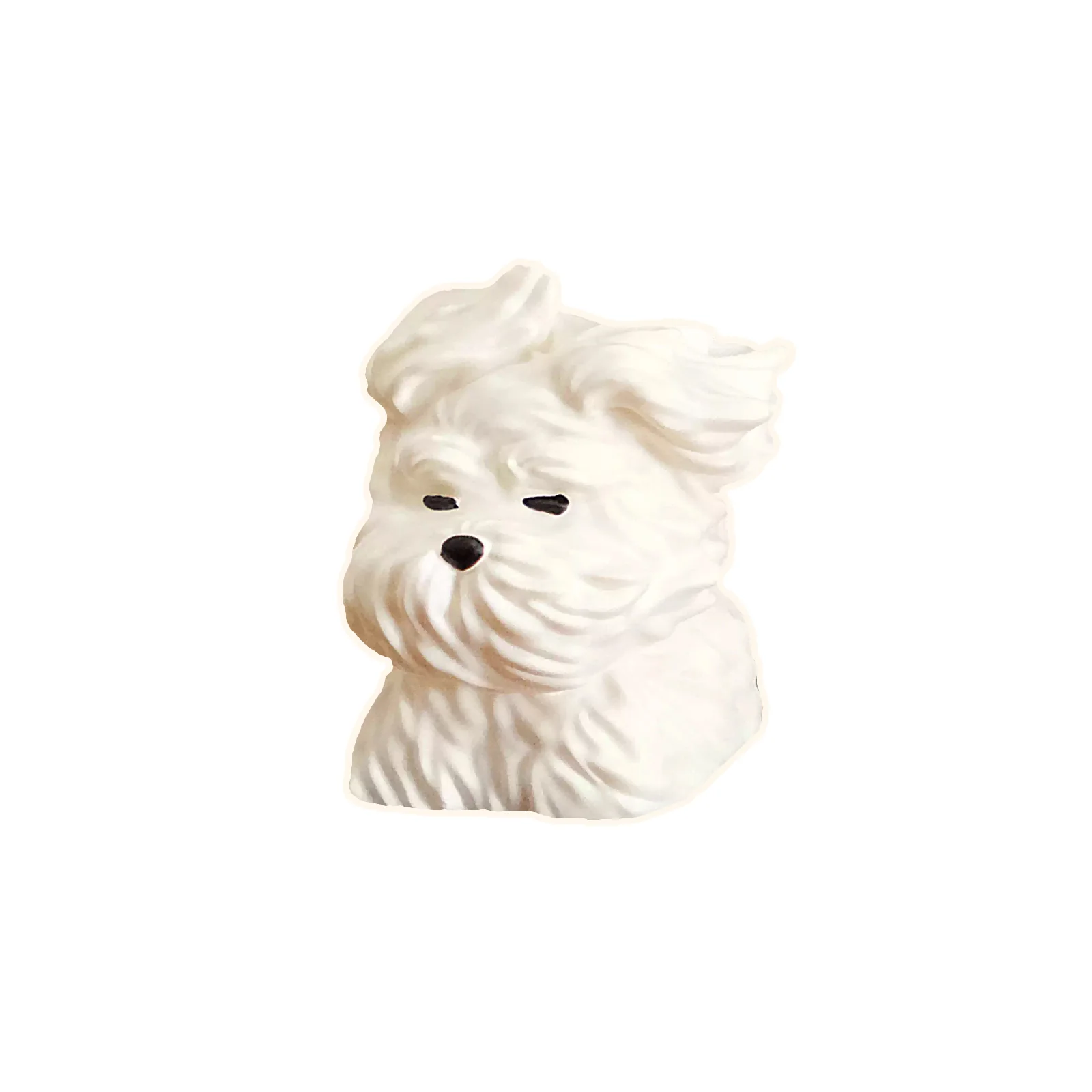 YUNZII Windblown Puppy Handmade Artisan Keycap