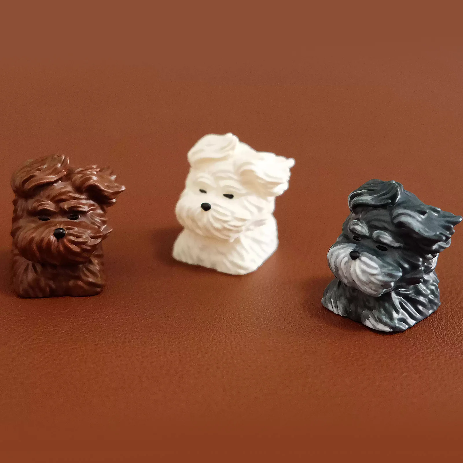 YUNZII Windblown Puppy Handmade Artisan Keycap - Image 9