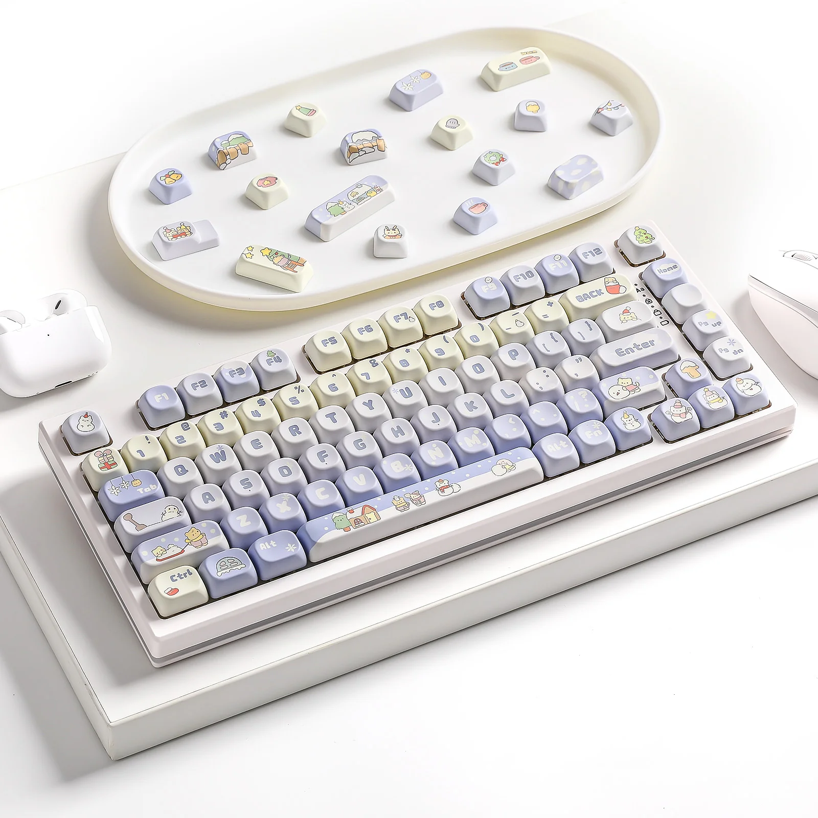 YUNZII Winter MOA Profile Keycap Set - Image 9