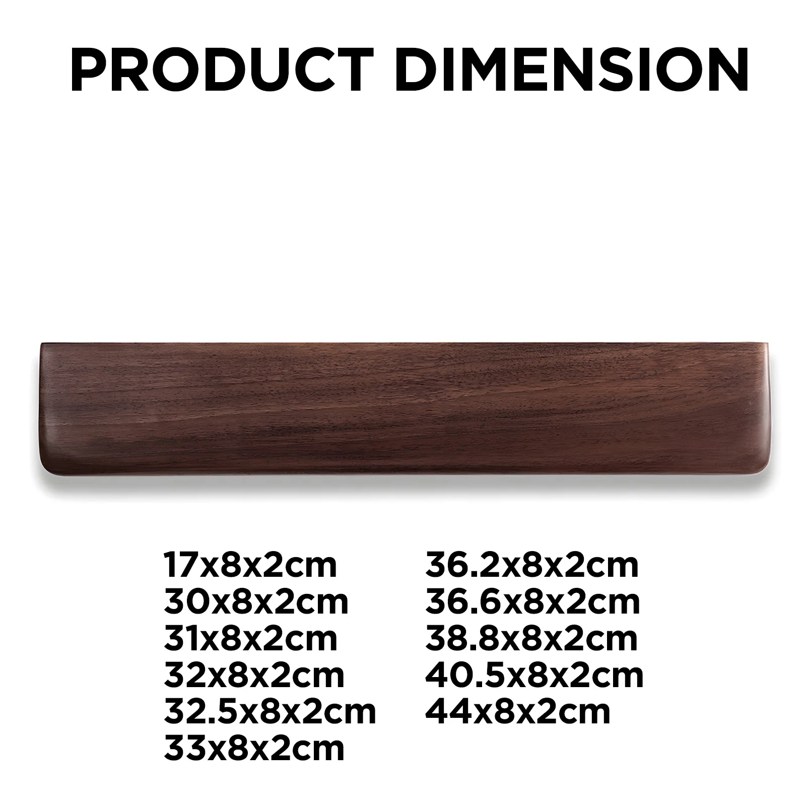 YUNZII Wooden Palm Rest - Image 3
