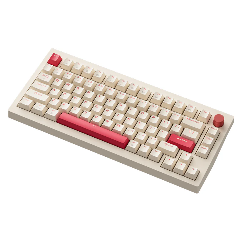 YUNZII x JAMESDONKEY A3 Wireless Gasket Mechanical Keyboard - Rosy - Image 10