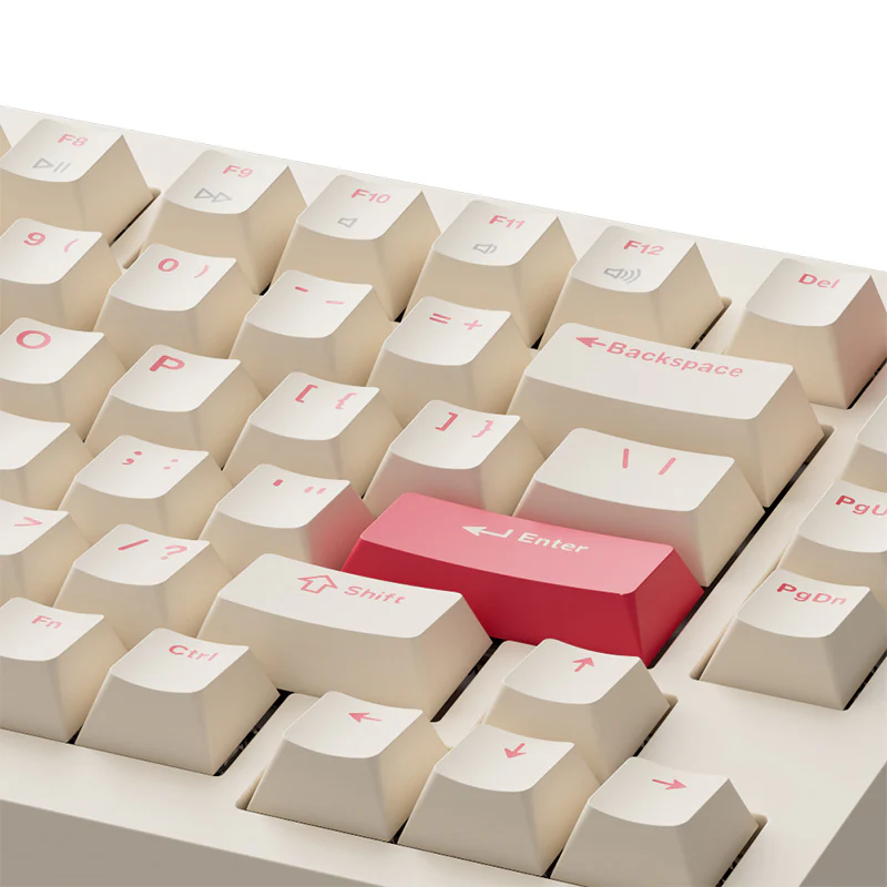 YUNZII x JAMESDONKEY A3 Wireless Gasket Mechanical Keyboard - Rosy - Image 11