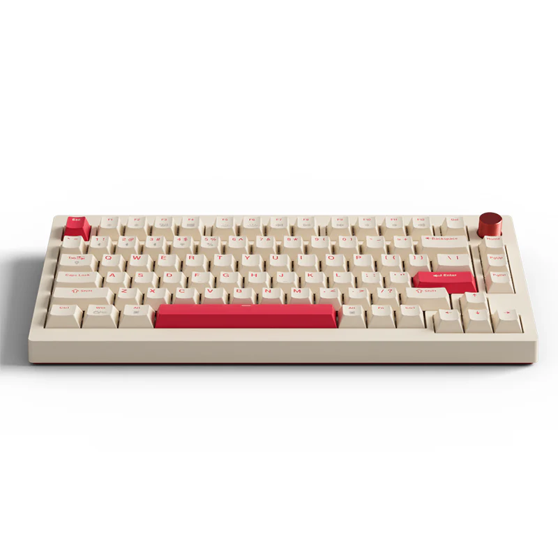 YUNZII x JAMESDONKEY A3 Wireless Gasket Mechanical Keyboard - Rosy - Image 8