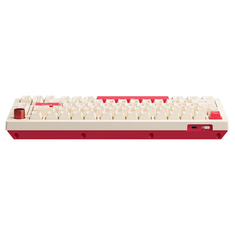 YUNZII x JAMESDONKEY A3 Wireless Gasket Mechanical Keyboard - Rosy - Image 9