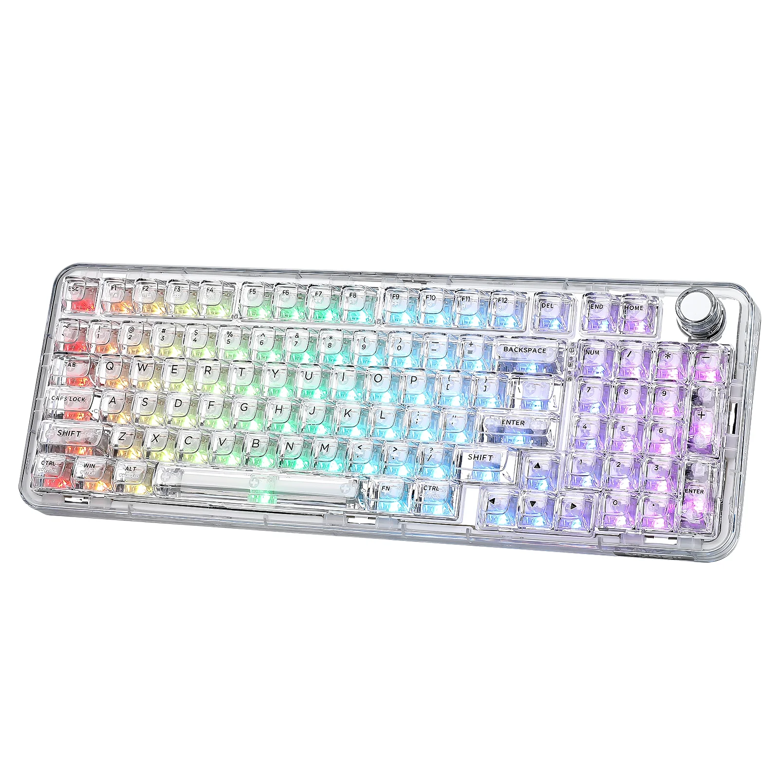 YUNZII X98 Transparent QMK/VIA Mechanical Keyboard - Image 11