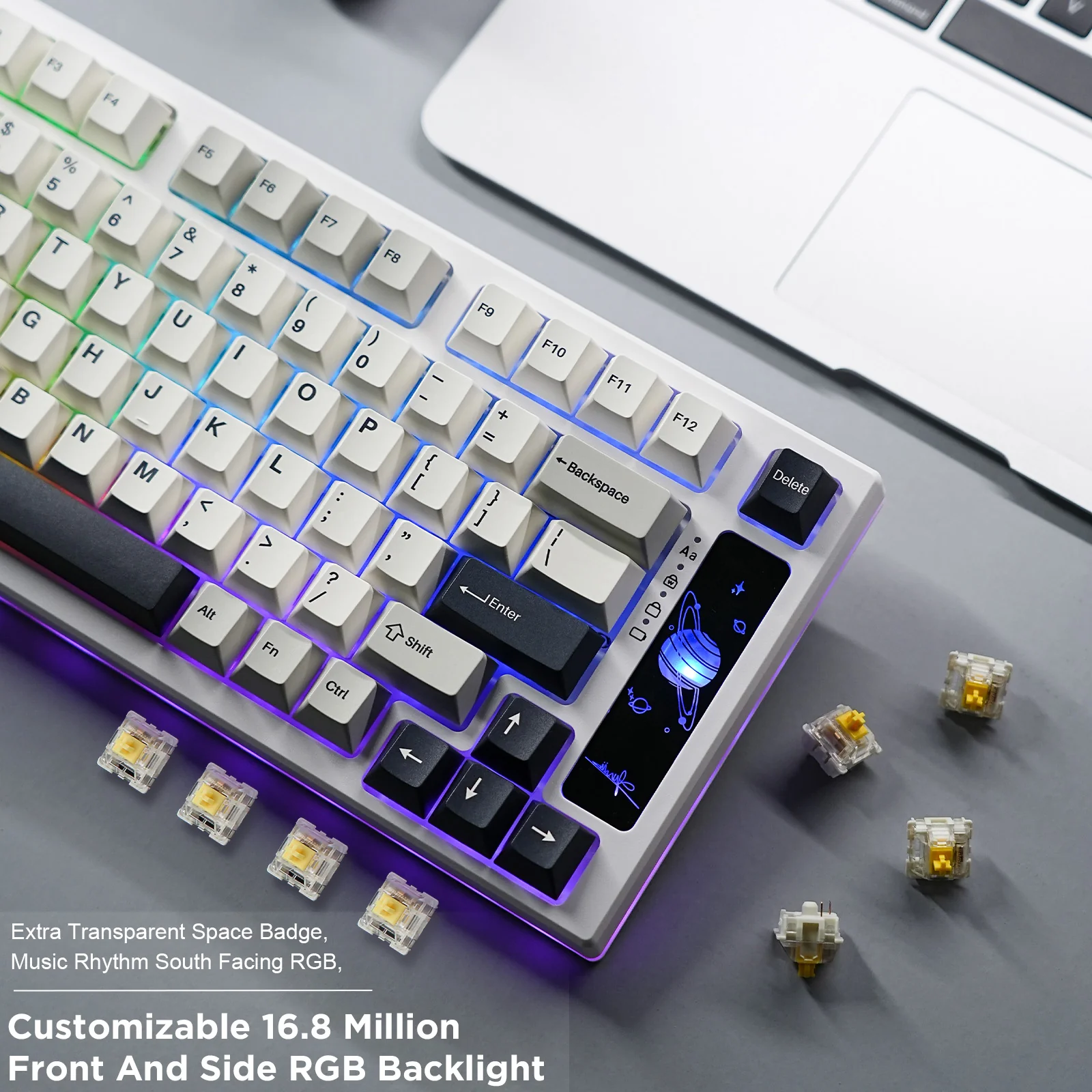YUNZII YZ75 Pro Wireless Mechanical Keyboard - Image 10